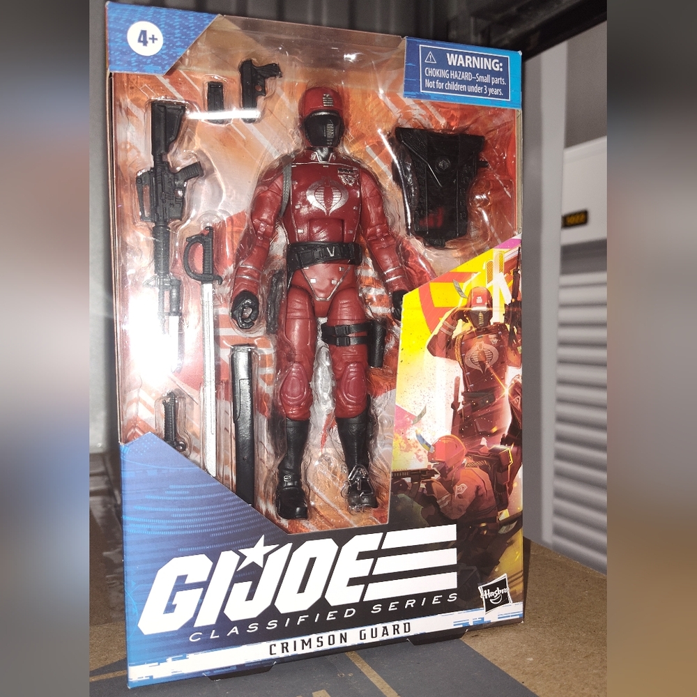 G I Joe Classified Crimson Guard figure.